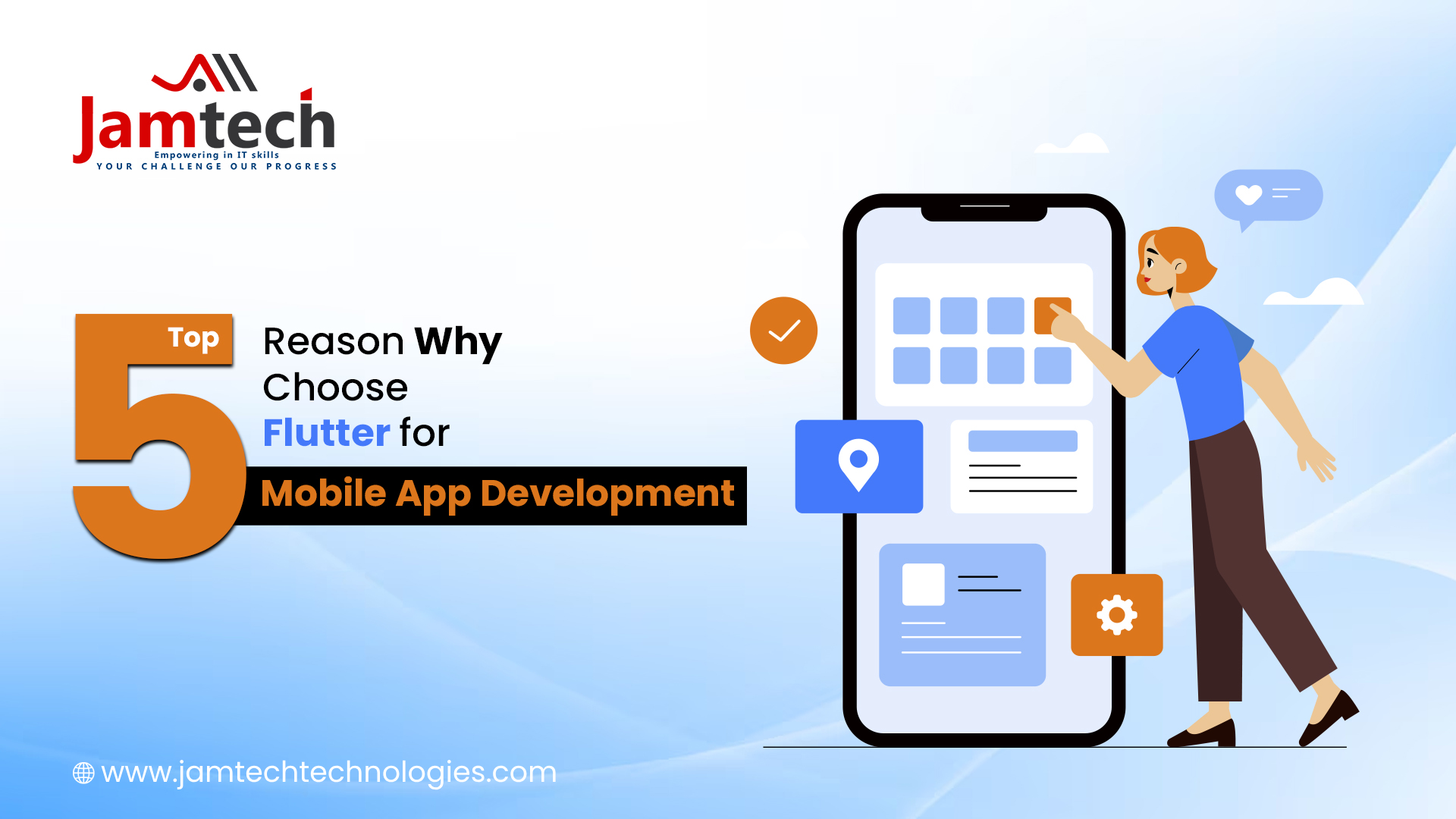 Top 5 Reason for Choosing Flutter for Mobile App Development