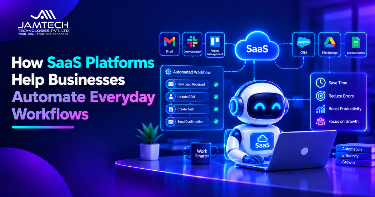 SaaS platform connecting business applications to automate everyday workflows