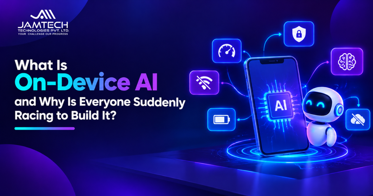 On-device AI running artificial intelligence directly on smartphones, laptops and smart devices