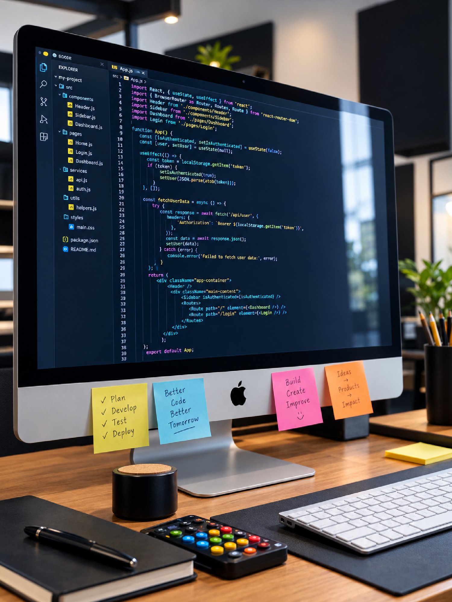 Backend architecture diagram with API, database and server layers