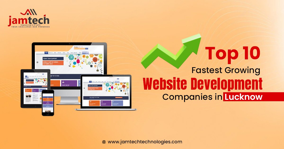 Top 10 Fastest Growing Website Development Companies in Lucknow 2025